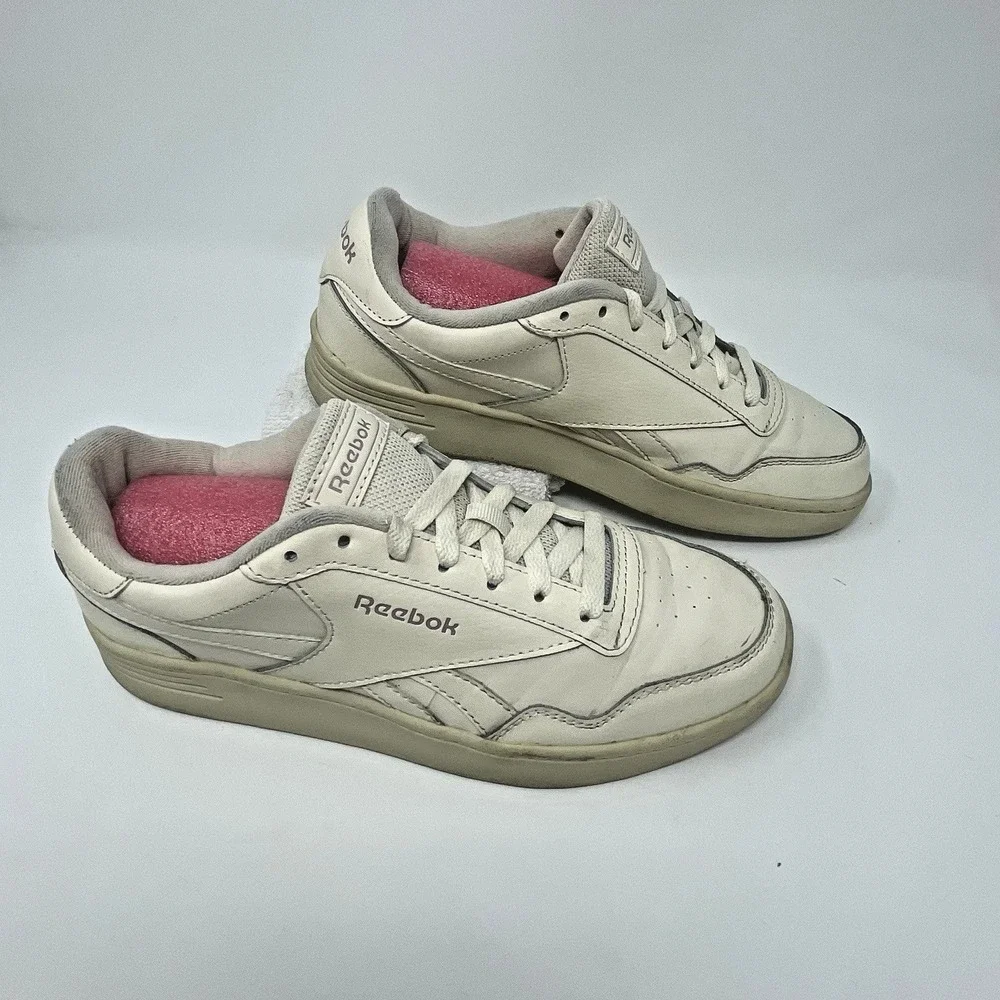 Reebok Royal Techque Womens Tennis Shoes Sneakers US 9 UK 6.5 Off White Athletic